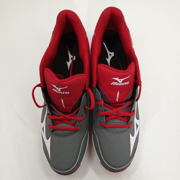 Mizuno 9 Spike Swagger 2 Low Metal Baseball Cleats Mens Sz 16 New No Box or Tags - Picture 3 of 12